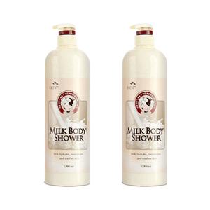꽃을든남자 우유 바디샤워 1000ml 2개 포근한 밀크향