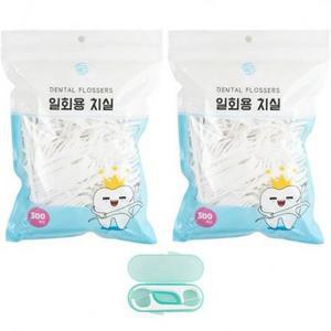 로얄클라쓰 일회용 치실 1010p + 케이스, 1개, 1000개 one option