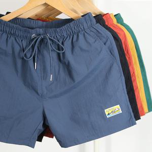 남자 남성 3부 밴딩 반바지 M-3XL 여름 썸머 비치 바스락