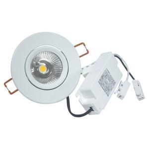 포커스 3인치 LED COB MR16 일체형 7W 전구색 스포트 매입 다운라이트 매립조명