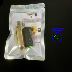 팽창식 구명복 수리용키트 CO2 가스실린더 카트리지 21g, 27g 림키트 UML(안전핀 옵션 구매)