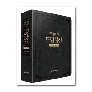 [봄봄북스] 프뉴마 드림 성경 개역개정 새찬송가 - 대(大) 합본 색인 (블랙 지퍼)
