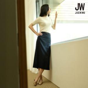 제이슨우 25SS 레이디 미디 스커트+벨트 [런칭 가격 69,900원]