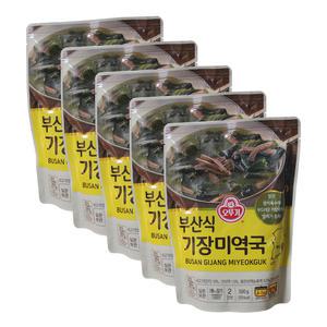 오뚜기 부산식 기장미역국 500g 5개