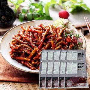 반찬단지 마늘쫑무침 1kg 1박스 10개