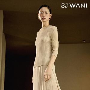 SJ와니 25SS 플리츠 시어블라우스 1종 [런칭 가격 89,900원]