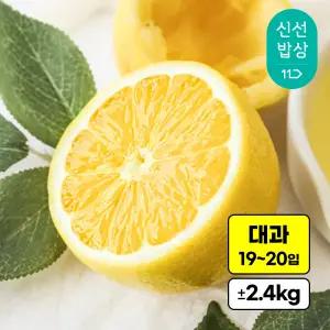 활용만점 A급팬시 생 레몬 (대size 2.4kg내외) 맛젤 직수입