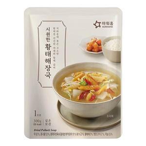 아워홈 시원한 황태해장국 300g X 4개