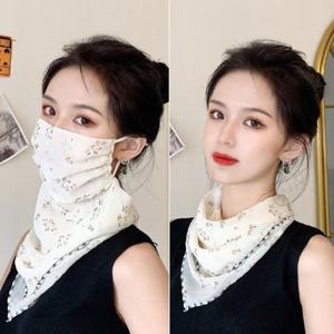 귀걸이형 안면 마스크 햇빛 가리개 스카프 바라클라바