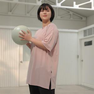 [제작] 제로핏 에어리 루즈핏 티셔츠 61065 빅사이즈여성의류