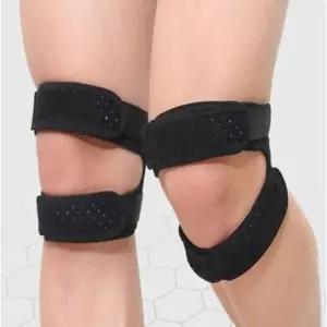 등산 러닝 헬스 무릎 압박 밴드 실리콘 충격흡수 패드/무름보호대/무릎/밴드/보조/기/무릅밴드/작업용/보호