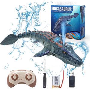 4G 원격 제어 공룡 아이 Mosasaurus 다이빙 장난감 Rc 보트 수영장에 야외 어린이위한 욕실 목욕