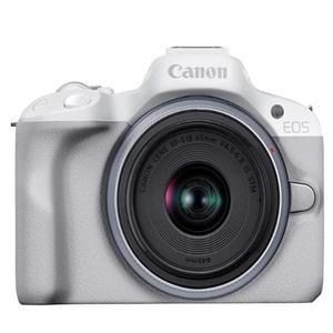 캐논 EOS R50 미러리스 카메라 (본체 + 18-45mm 렌즈) 화이트
