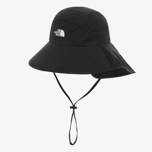 노스페이스 자외선차단 햇빛가리개 모자 25SS 티엔에프 와이드 선 쉴드 햇 NE3HR08A BLK