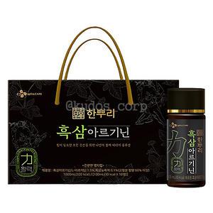 CJ 제일제당 한뿌리 흑삼 아르기닌 100ml x 40병 (한박스)