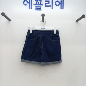 [에꼴리에]3.5부 원턱 밴딩 롤업진(23B0258_NY)_CJ