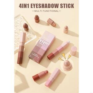 831e 2pcs 4 in 1 아이 섀도우 크레용 반짝이 고리 스틱 메이크업 연필
