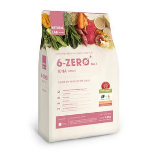 6제로 플러스 01 고양이 키튼 사료 참치 1.2kg 가수분해