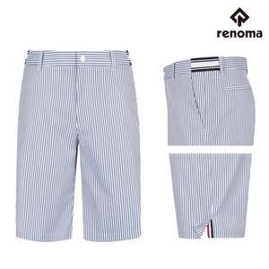 레노마골프 남성 여름 허리 밴딩 패턴 트임 반바지 RMPSN.2508