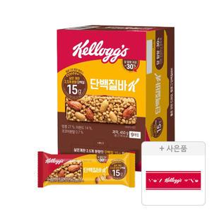 켈로그 단백질바 K 450g(50g, 9입), 1개 + 증정(에너지바 스포츠 타올, 1개)