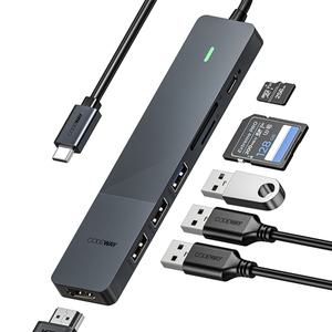 [코드웨이] USB C타입 허브 7in1 노트북 맥북 멀티허브