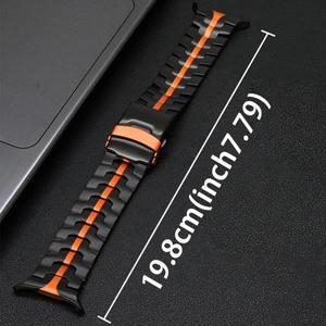 삼성호환 갤럭시 워치 7 울트라 47mm 남성 밴드에  티타늄 메탈 팔찌  케이스 47 스트랩