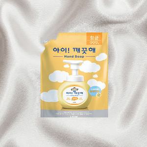 아이깨끗해핸드워시 손세정제 순 리필 파우더향 450ml 10개