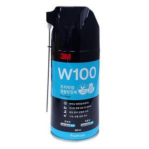 3M W100 프리미엄 양털유 방청윤활제 360ml녹방지제 차량제 잡음제거 부식 방청제 제거제 지관리 용품 윤활