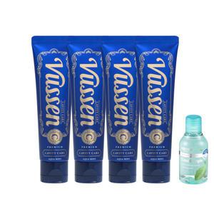 오스템 뷰센 C 충치케어치약 120g x4개+쿨가글 100ml x1개