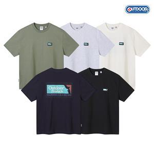 [아웃도어프로덕츠] ARCHIVE LOGO T-SHIRTS (5COLORS)