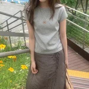 에즈니 코튼 라운드 반팔티