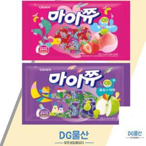 마이쮸 간식혼합 대용량 딸기 복숭아 사과 포도 4가지맛 1440g 350입