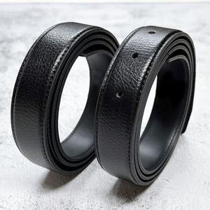 (블랙 110cm) 교체용 소가죽 벨트끈/벨트띠/허리띠/남성/남자/벨트/가죽/밸트/자동/허리/혁띠/통가죽