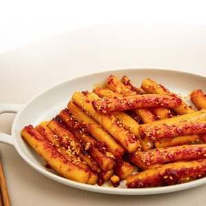 야식 즉석 간식 2인분 마늘 밀떡 기름 떡볶이 1+1 밀키트 자두 짜장떡볶이 로제떡볶이 국물떡볶이