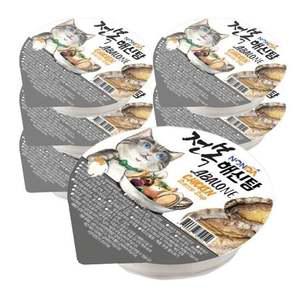 고양이 전용 원기회복 전복해신탕 120g 6개입 고양이간식 활력도움 면역력강화