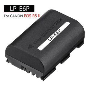 CANON EOS 호환 R5 II 카메라용 2400MAH LP E6P 배터리