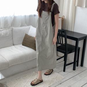아피온 오버롤 롱원피스