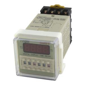 DH48S-S-2Z 24V 지연 타이머 소켓 DPDT 시간 릴레이 AC 220V 110V AC/DC 12V (베이스 포함)
