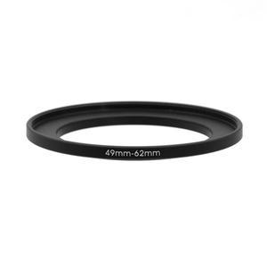 카메라 렌즈 필터 어댑터 링 스텝 업 또는 다운 링 금속 49mm 렌즈 용 - 43 46 52 55 58 62 67 72 77 82mm