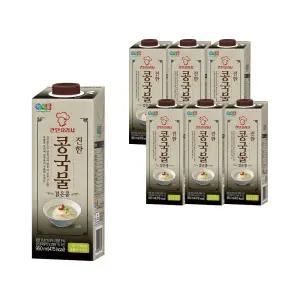 정식품 간단요리사 진한 콩국물 검은콩 950ml 6팩