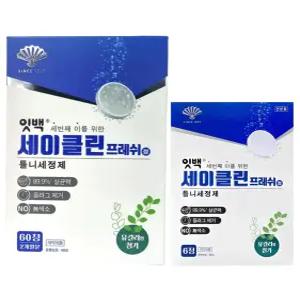 동화약품 나이트 의치세정제 잇백 세이클린 틀니세정제 60정 + 6정 세트