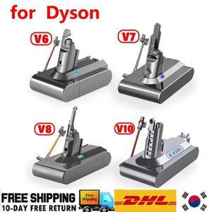 다이슨 호환 V6 V7 V8 V10 충전식 Bateria 진공 청소기 배터리 DC58 용 8000mAh Sony Cel