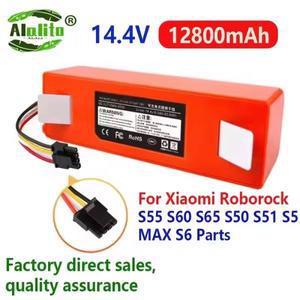 Xiaomi Roborock S50 T60 E352-00 C10 E20 E35 12800mAh SC 배터리 용 14.4V 진공 청소기 교체
