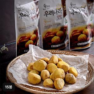 100% 국내산 우리나라 맛밤 50gX15봉