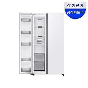 삼성전자 삼성 2도어 852L 메탈 스노우 화이트 RS84DG5002WW