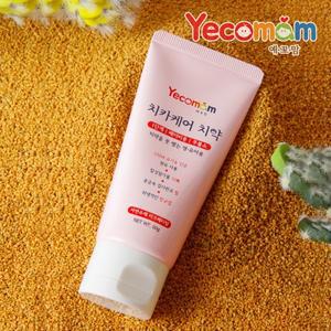 예꼬맘 베이비 무불소   어린이 저불소 치약