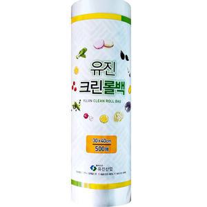 유진크린롤백500매-30x40cm(1개)/주방 위생비닐롤팩