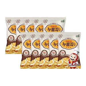 프로엠 우리쌀로 만든 누룽지 스낵 85g x 10개 / 담백한 간식 온가족 사무실 과자 쌀과자