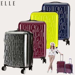 [ELLE] 가볍고 튼튼한 명품 기내용 화물용 디자인 캐리어 20인치 24인치 TSA락