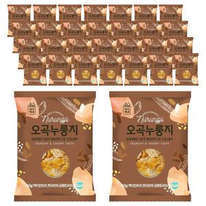 미식백과 오곡 누룽지 60g x 30개 1인분 개별포장